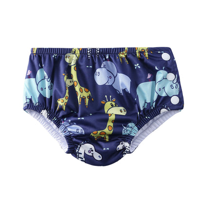 Reusable Baby Swimming Diaper – Waterproof Cloth Swim Pants for 0-3 Years