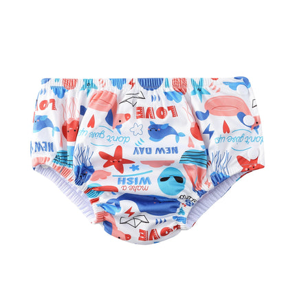 Reusable Baby Swimming Diaper – Waterproof Cloth Swim Pants for 0-3 Years