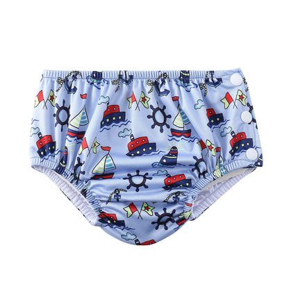 Reusable Baby Swimming Diaper – Waterproof Cloth Swim Pants for 0-3 Years
