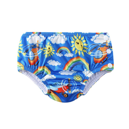 Reusable Baby Swimming Diaper – Waterproof Cloth Swim Pants for 0-3 Years