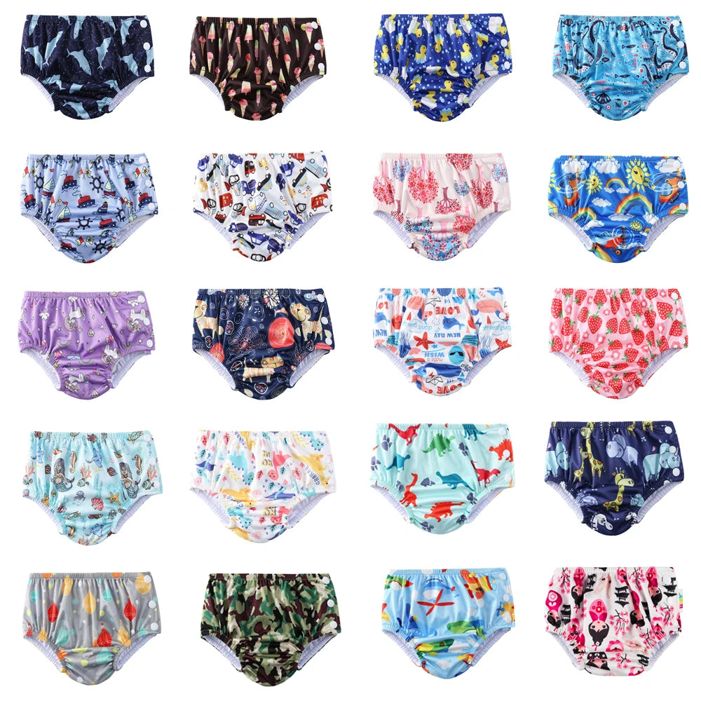 Reusable Baby Swimming Diaper – Waterproof Cloth Swim Pants for 0-3 Years