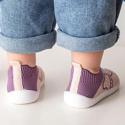Baby Summer Mesh Sock Shoes – Soft Non-Slip Breathable Toddler Shoes for Boys & Girls 0–5 Years