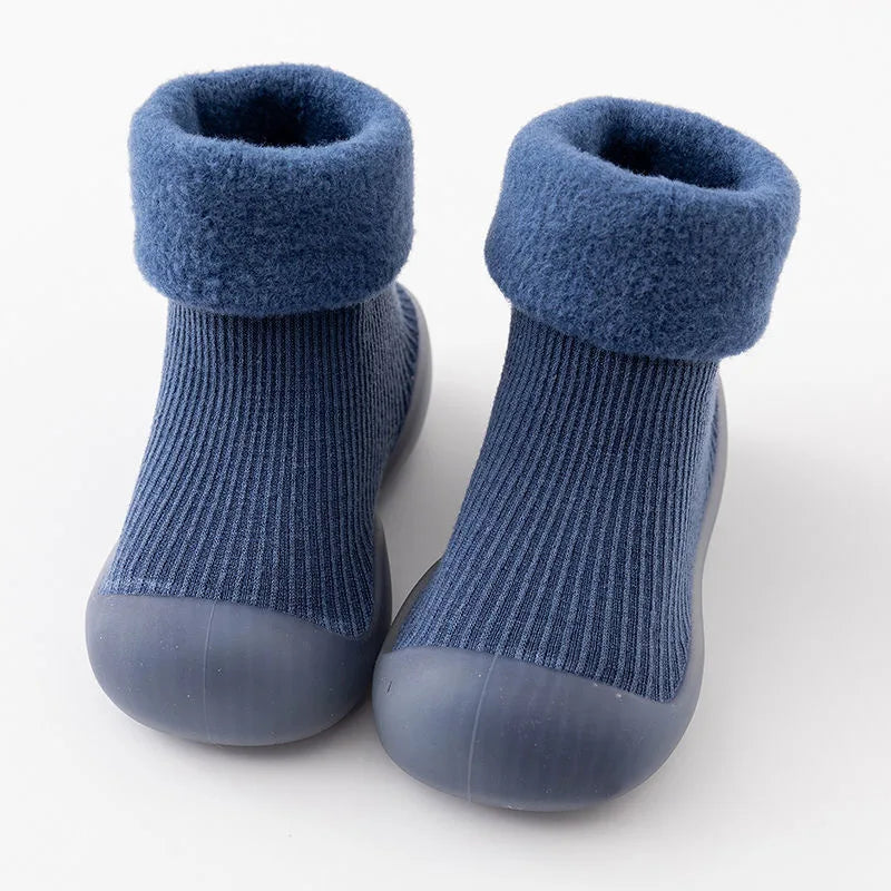 Baby Winter Warm Walking Shoes – Non-Slip Soft Sole Toddler Boots