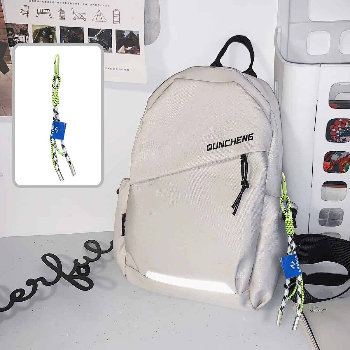 Unisex Nylon Crossbody Chest Bag – Lightweight Sports & Cycling Shoulder Bag