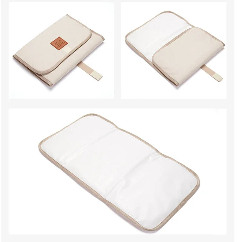 Baby Portable Diaper Changing Mat – Foldable Waterproof Travel Nappy Pad 58.5×30.5cm