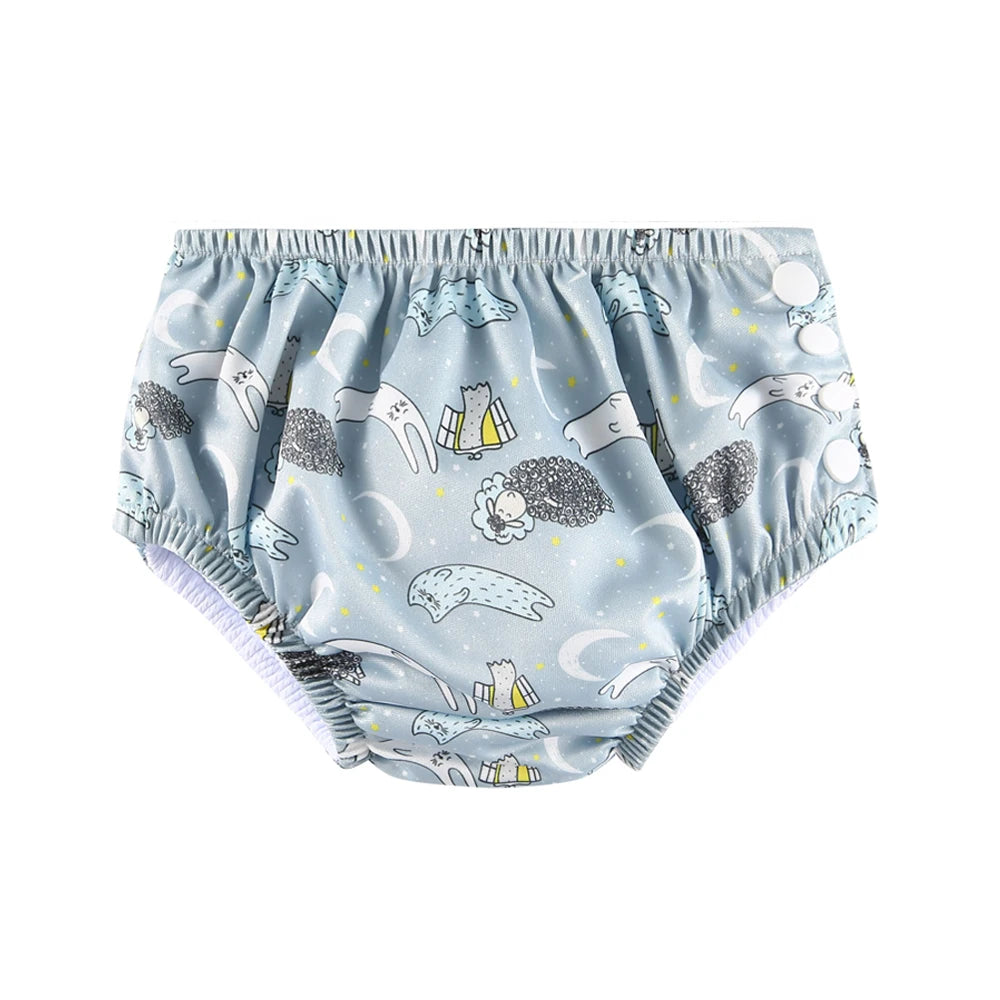 Reusable Baby Swimming Diaper – Waterproof Cloth Swim Pants for 0-3 Years