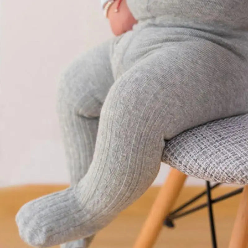 Baby Cotton Leggings – Soft Stretchy Pantyhose Stockings for Boys & Girls, Spring & Autumn