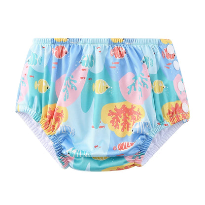 Reusable Baby Swimming Diaper – Waterproof Cloth Swim Pants for 0-3 Years