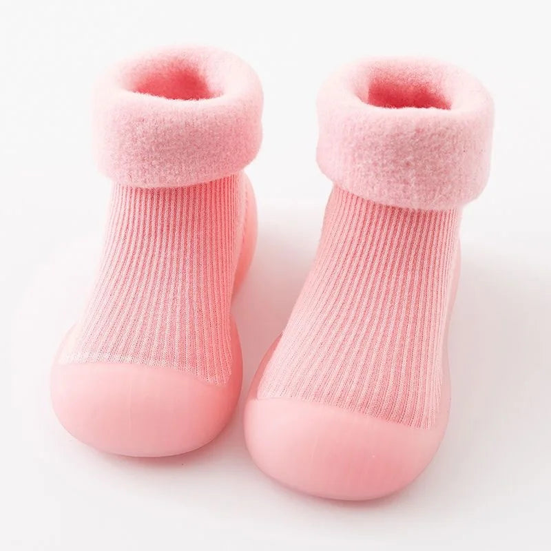 Baby Winter Warm Walking Shoes – Non-Slip Soft Sole Toddler Boots