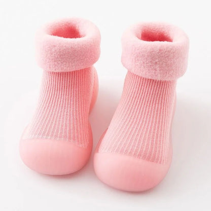 Baby Winter Warm Walking Shoes – Non-Slip Soft Sole Toddler Boots