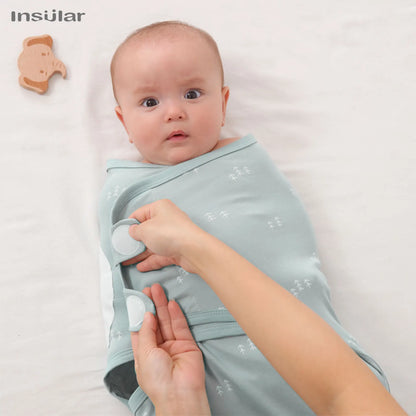 Baby Swaddle Blanket 3-Pack – 100% Cotton Adjustable Newborn Wrap Set for 0–6 Months
