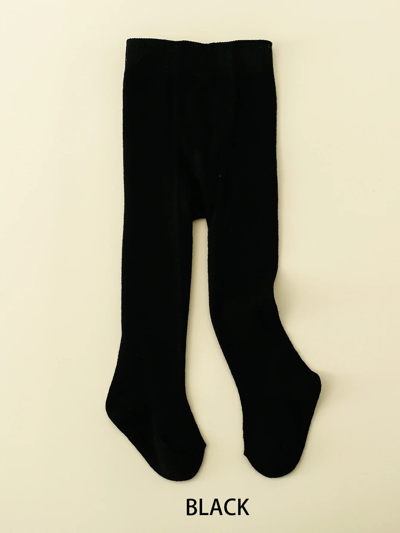 Baby Girls Pantyhose Tights – Soft Elastic Waist Solid Color Stockings for Newborns & Toddlers
