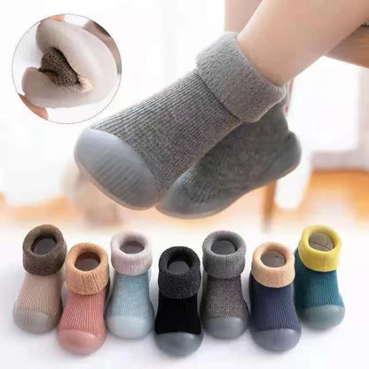 Baby Winter Warm Walking Shoes – Non-Slip Soft Sole Toddler Boots
