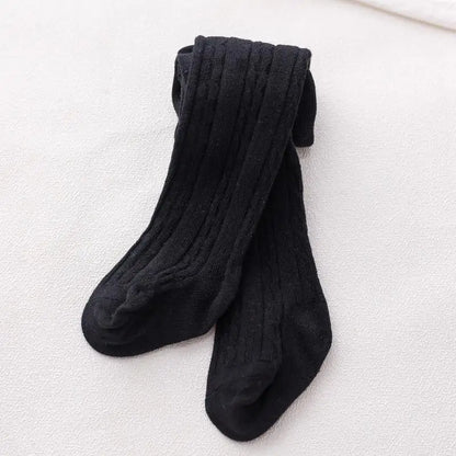 Baby Cotton Leggings – Soft Stretchy Pantyhose Stockings for Boys & Girls, Spring & Autumn