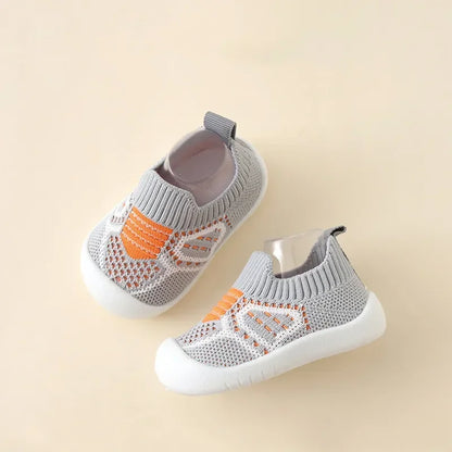 Baby Summer Mesh Sock Shoes – Soft Non-Slip Breathable Toddler Shoes for Boys & Girls 0–5 Years