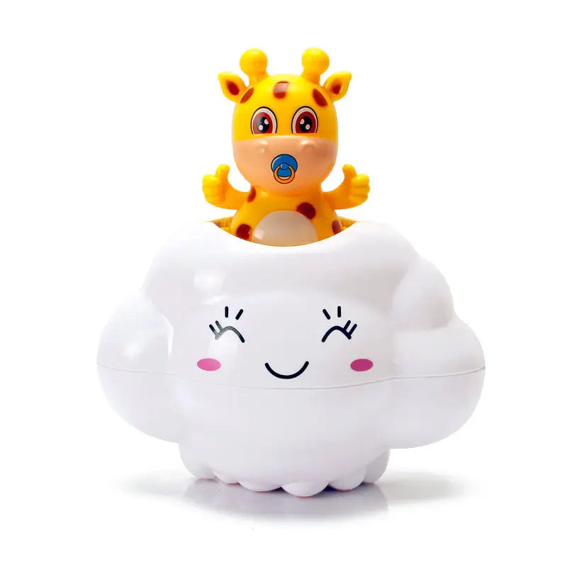 Baby Bath Water Spraying Cloud Toy – Cute Shower Swimming Toy for Kids