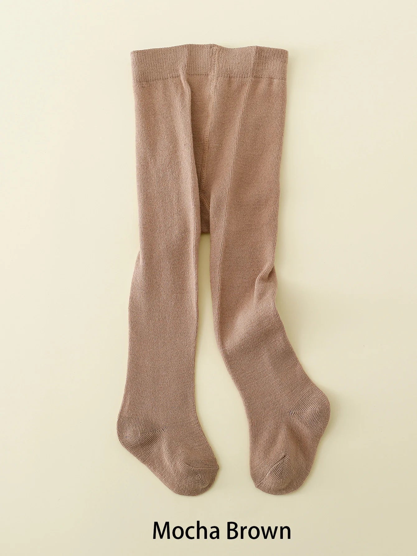 Baby Girls Pantyhose Tights – Soft Elastic Waist Solid Color Stockings for Newborns & Toddlers