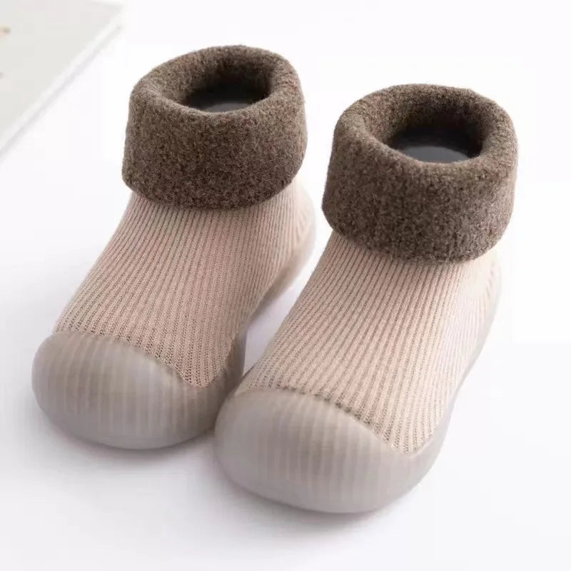 Baby Winter Warm Walking Shoes – Non-Slip Soft Sole Toddler Boots