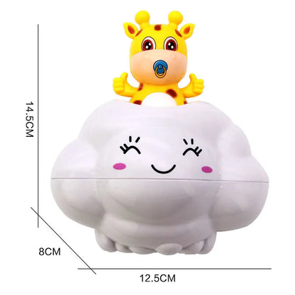 Baby Bath Water Spraying Cloud Toy – Cute Shower Swimming Toy for Kids