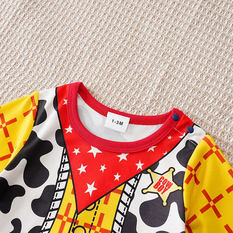Baby Knitted Cartoon Romper – Soft Unisex Onesie for Newborns, Spring & Autumn