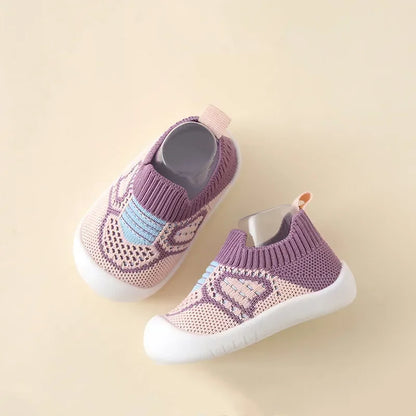 Baby Summer Mesh Sock Shoes – Soft Non-Slip Breathable Toddler Shoes for Boys & Girls 0–5 Years