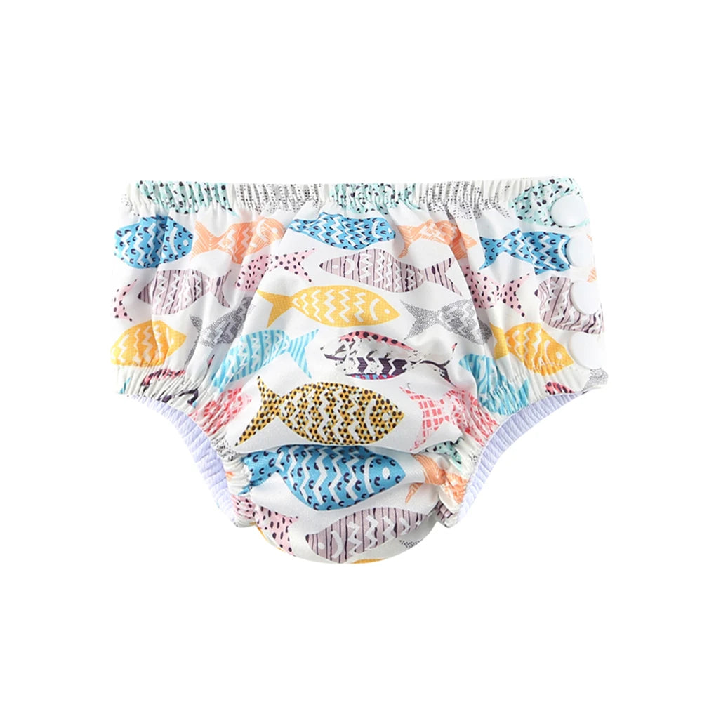 Reusable Baby Swimming Diaper – Waterproof Cloth Swim Pants for 0-3 Years