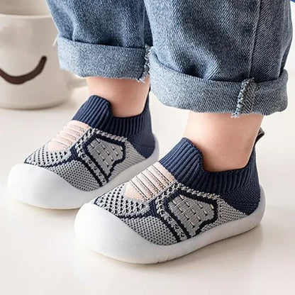 Baby Summer Mesh Sock Shoes – Soft Non-Slip Breathable Toddler Shoes for Boys & Girls 0–5 Years