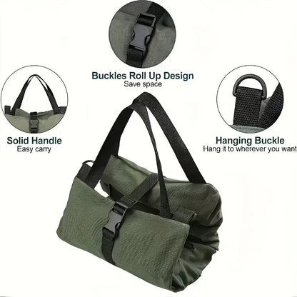 Professional Multi-Pocket Tool Roll Bag – Portable Oxford Cloth Organizer