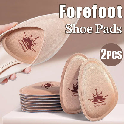 Women Forefoot Cushion Insoles – Non-Slip Pain Relief Half Size Shoe Pads for Heels
