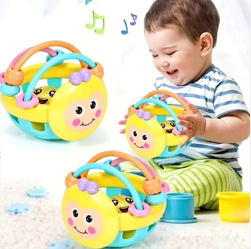 Baby Sensory Rattle Ball – Intelligence Development Toy for 0–12 Months