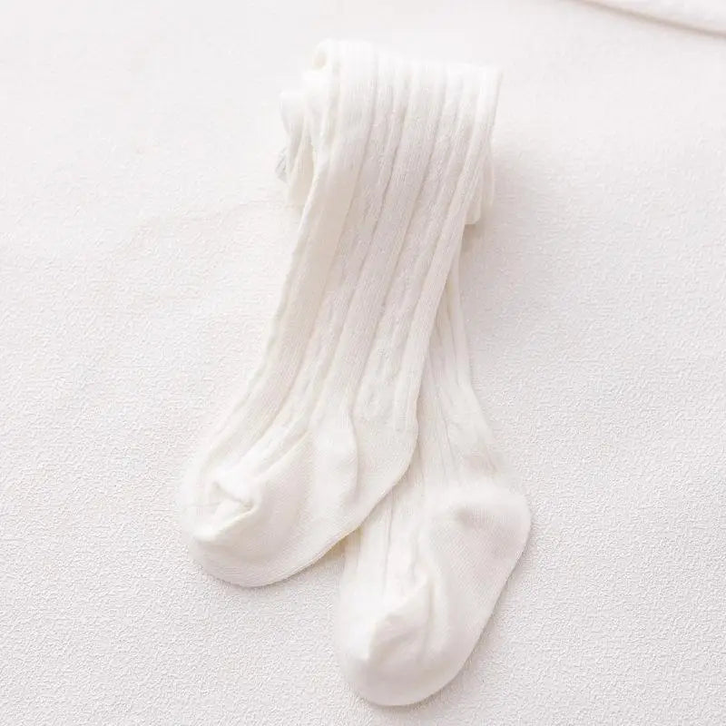 Baby Cotton Leggings – Soft Stretchy Pantyhose Stockings for Boys & Girls, Spring & Autumn