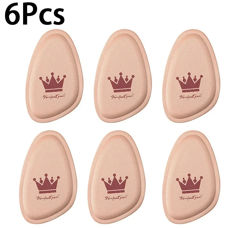 Women Forefoot Cushion Insoles – Non-Slip Pain Relief Half Size Shoe Pads for Heels
