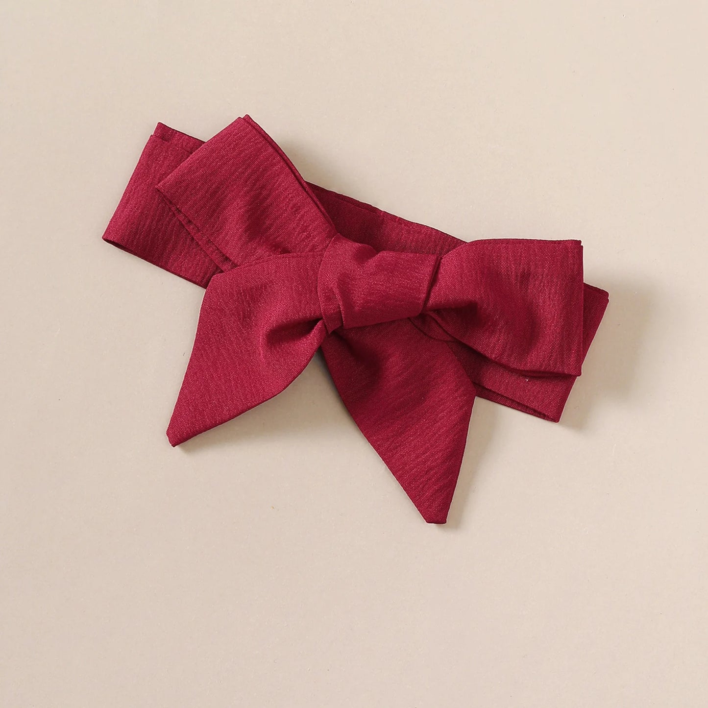 Baby Girl Autumn Dress with Headband – Ruffled Bow Long Sleeve Party Costume for 0–18 Months