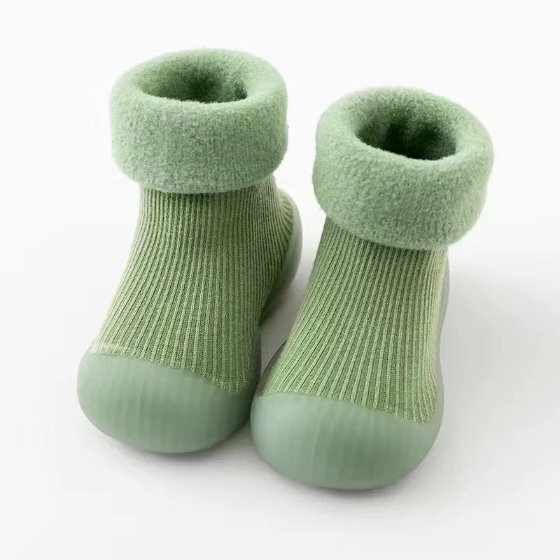 Baby Winter Warm Walking Shoes – Non-Slip Soft Sole Toddler Boots