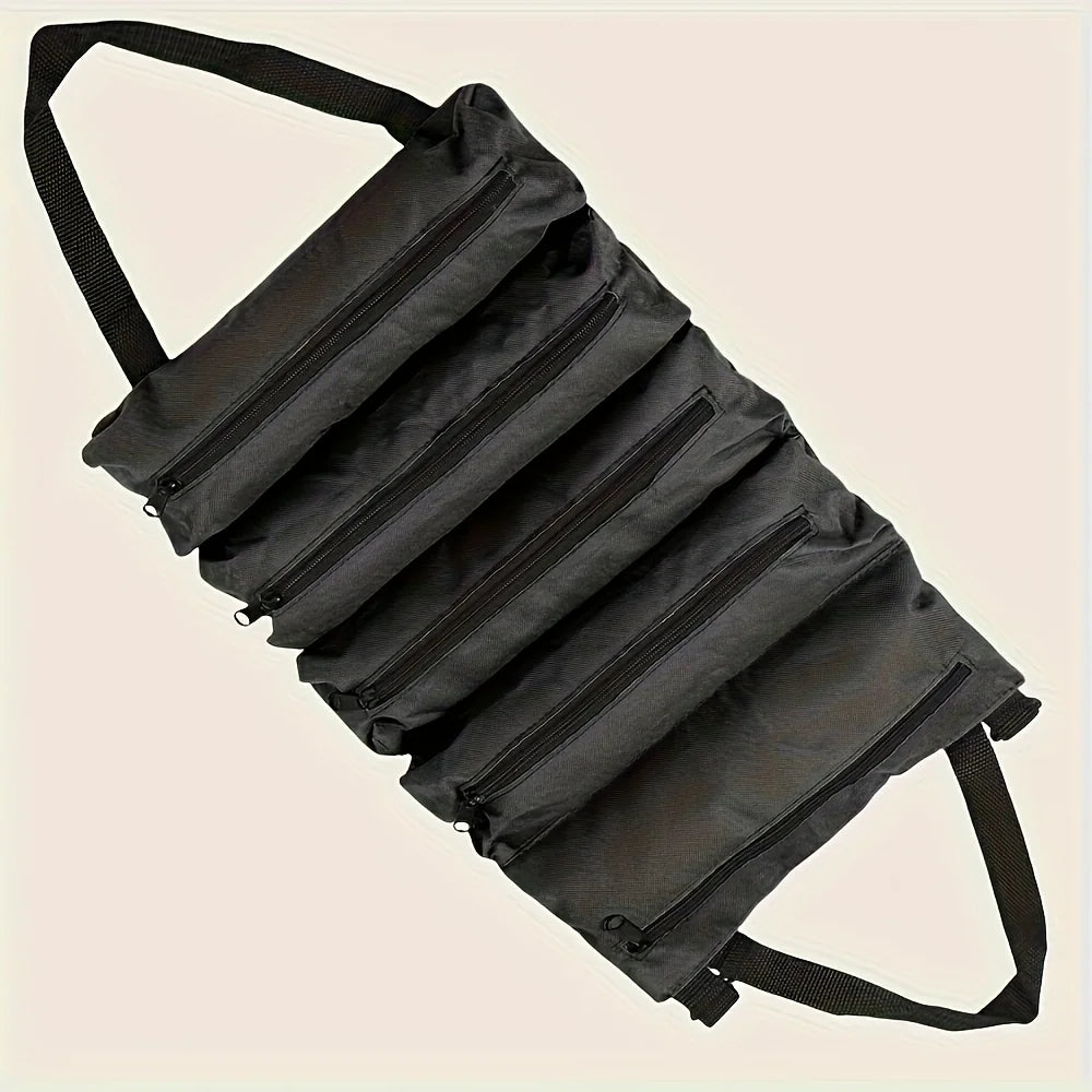 Professional Multi-Pocket Tool Roll Bag – Portable Oxford Cloth Organizer