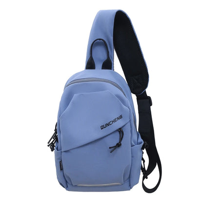 Unisex Nylon Crossbody Chest Bag – Lightweight Sports & Cycling Shoulder Bag