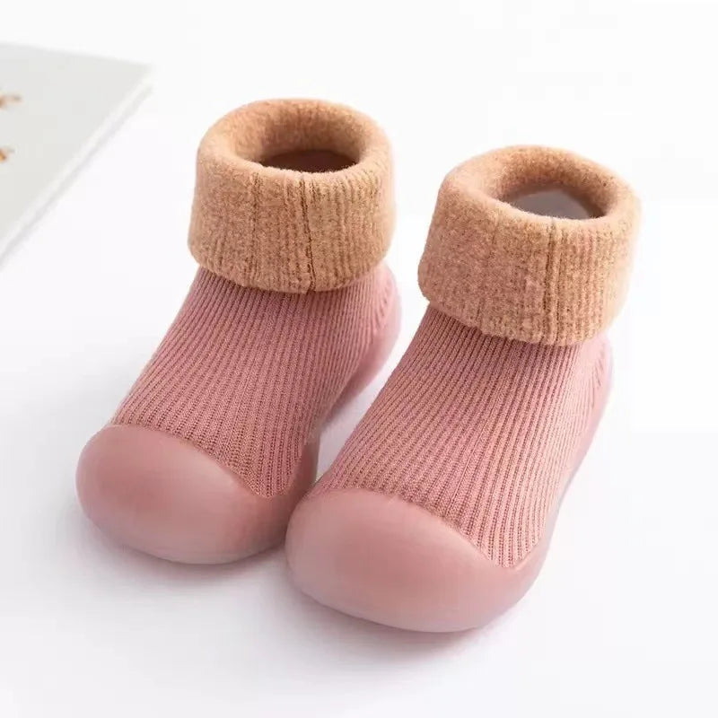 Baby Winter Warm Walking Shoes – Non-Slip Soft Sole Toddler Boots