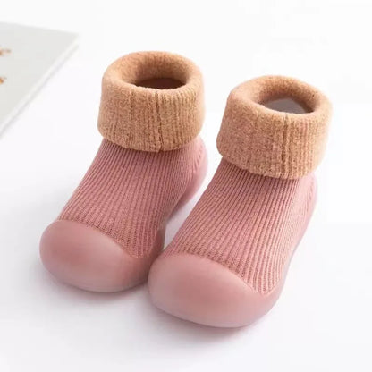 Baby Winter Warm Walking Shoes – Non-Slip Soft Sole Toddler Boots