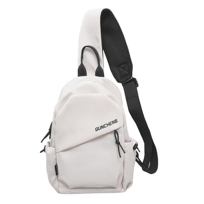 Unisex Nylon Crossbody Chest Bag – Lightweight Sports & Cycling Shoulder Bag
