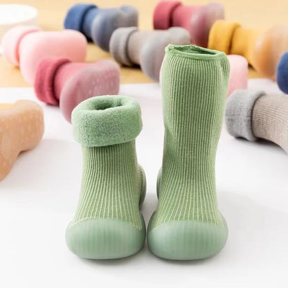 Baby Winter Warm Walking Shoes – Non-Slip Soft Sole Toddler Boots