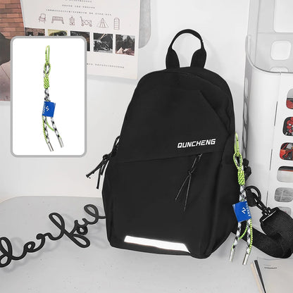 Unisex Nylon Crossbody Chest Bag – Lightweight Sports & Cycling Shoulder Bag