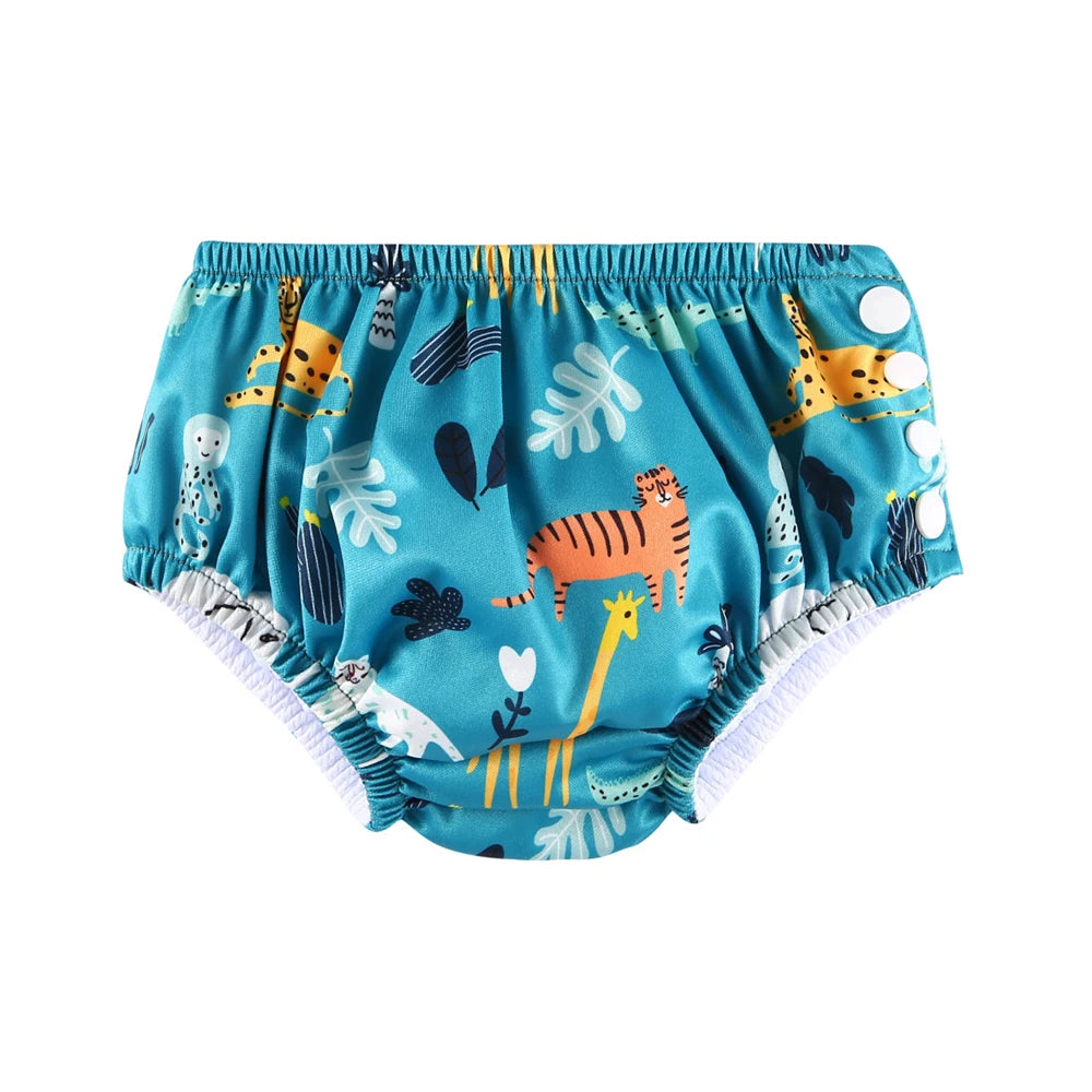 Reusable Baby Swimming Diaper – Waterproof Cloth Swim Pants for 0-3 Years