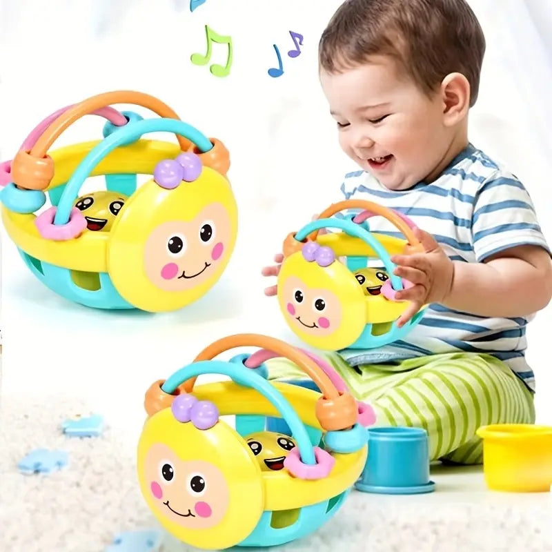 Baby Sensory Rattle Ball – Intelligence Development Toy for 0–12 Months
