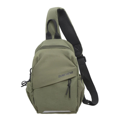 Unisex Nylon Crossbody Chest Bag – Lightweight Sports & Cycling Shoulder Bag