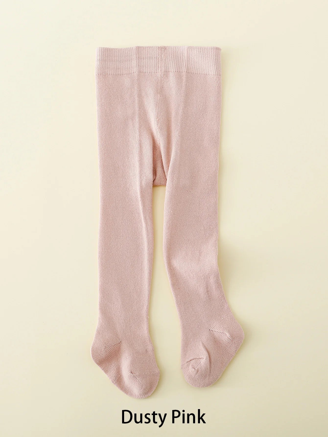 Baby Girls Pantyhose Tights – Soft Elastic Waist Solid Color Stockings for Newborns & Toddlers