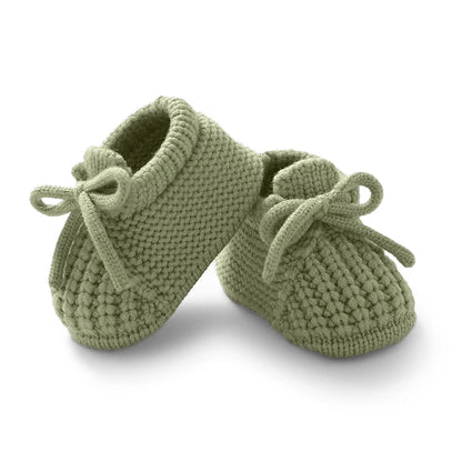 Baby Knitted Booties – Warm Soft Sole First Shoes for Newborns & Toddlers 0–18 Months