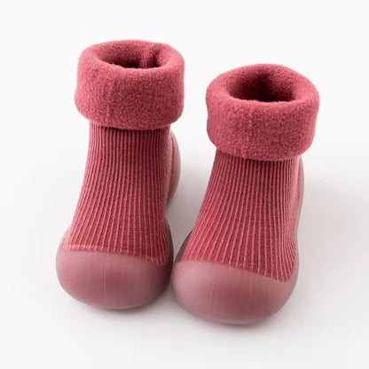 Baby Winter Warm Walking Shoes – Non-Slip Soft Sole Toddler Boots
