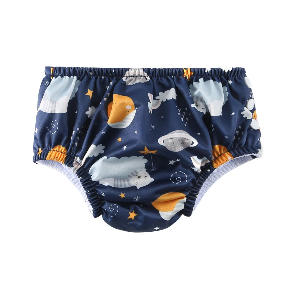 Reusable Baby Swimming Diaper – Waterproof Cloth Swim Pants for 0-3 Years