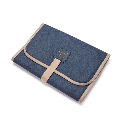 Baby Portable Diaper Changing Mat – Foldable Waterproof Travel Nappy Pad 58.5×30.5cm